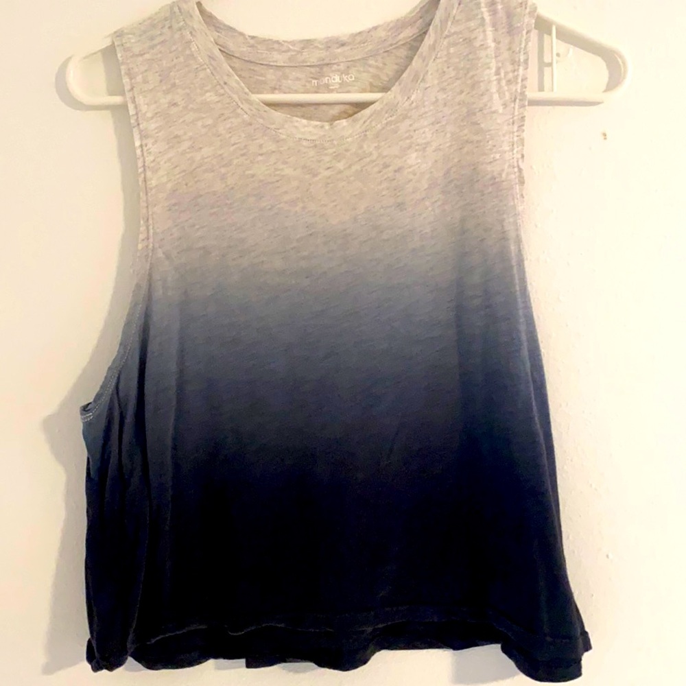 Manduka Adorn Open Back Crop Top